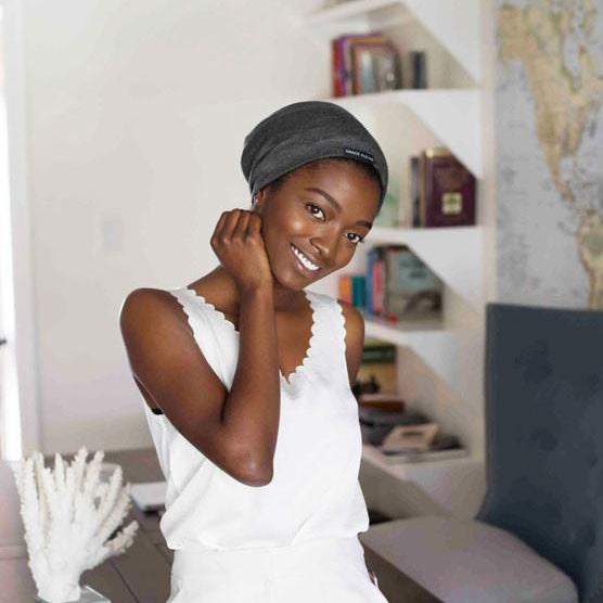 The Slap (Satin-lined cap)- Gray – The Fit In